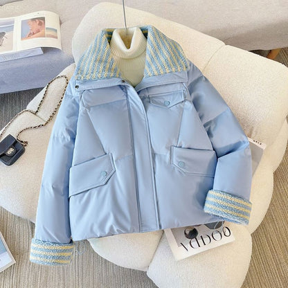 Damen Kurzjacke Norvielle Mit Kragen