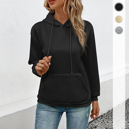 Damen Kapuzenpullover mit Tasche und Kordelzug Norvielle - Norvielle