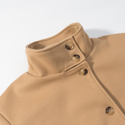 Damen Modische Jacke Stehkragen Norvielle