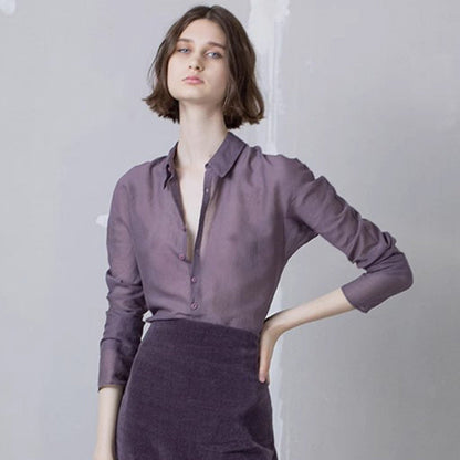 Damen Bluse transparent Norvielle - Norvielle