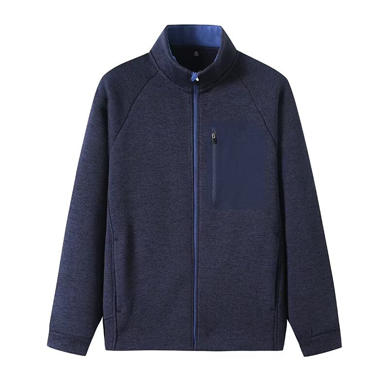 Damen Fleecejacke Sportlich Reißverschluss Norvielle