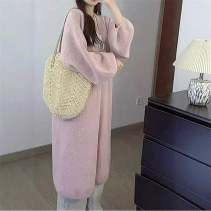 Damen Oversized Wohndress aus Norvielle-Stoff