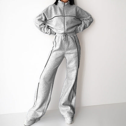 Damen Sportset Weiches Material Hohe Beininserts Norvielle