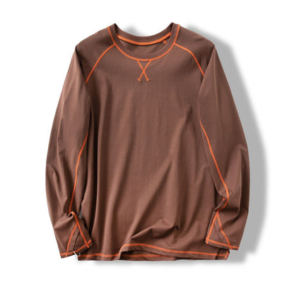 Damen Langarmshirt Atmungsaktives Material Ergonomischer Schnitt