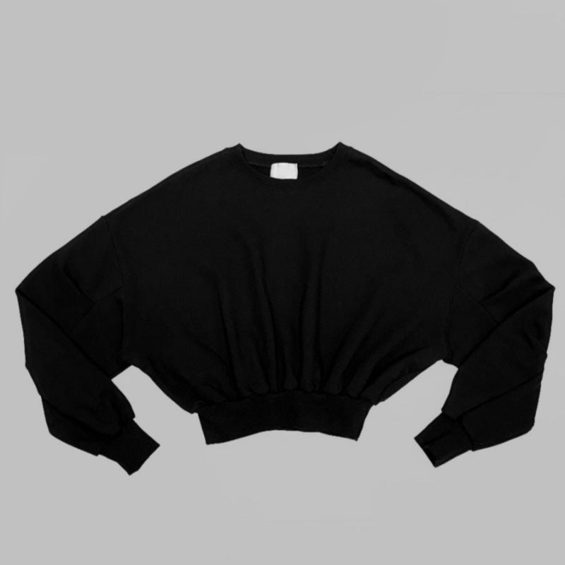 Damen Cropped Sweater Lässig Norvielle