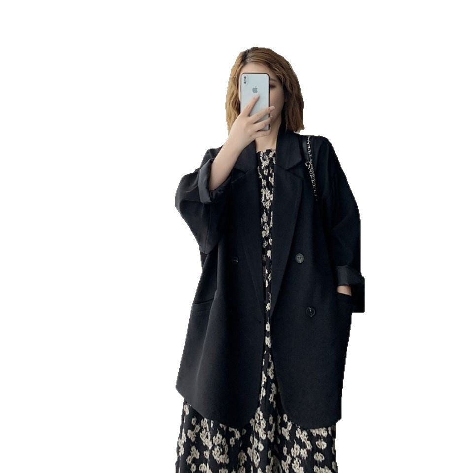 Damen Oversized Jacke Elegantes Design
