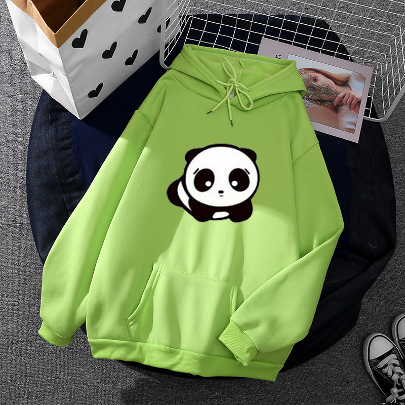 Damen Kapuzenpullover Panda-Design
