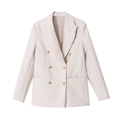 Damen Doppelreiher Blazer Klassisch Norvielle