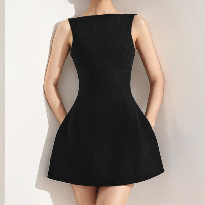 Damen Skaterkleid Tailliert Modischer Schnitt Norvielle