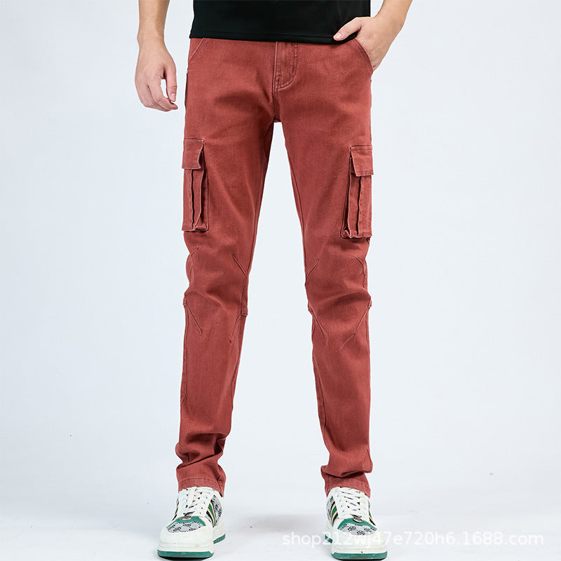 Herren Cargo Hose Slim Fit Modern