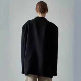 Damen Oversize Blazer Klassischer Stil