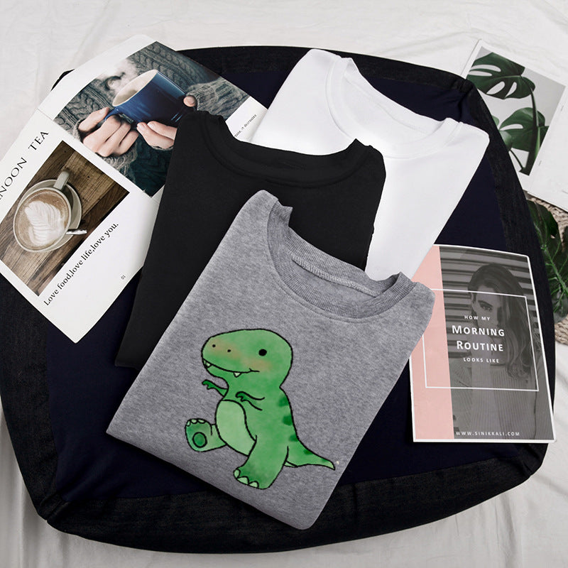 Damen Sweatshirt Dinosaurier-Design Norvielle