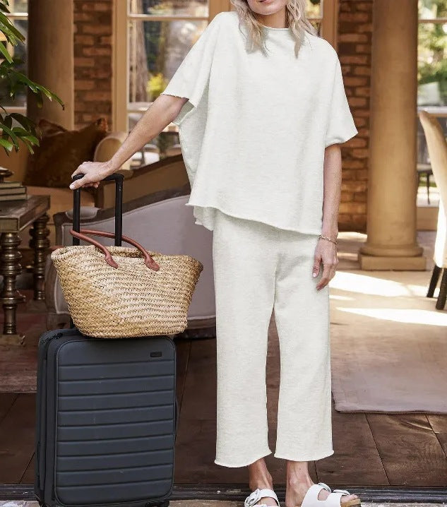 Damen Lounge-Anzug Locker Passform Modern Norvielle