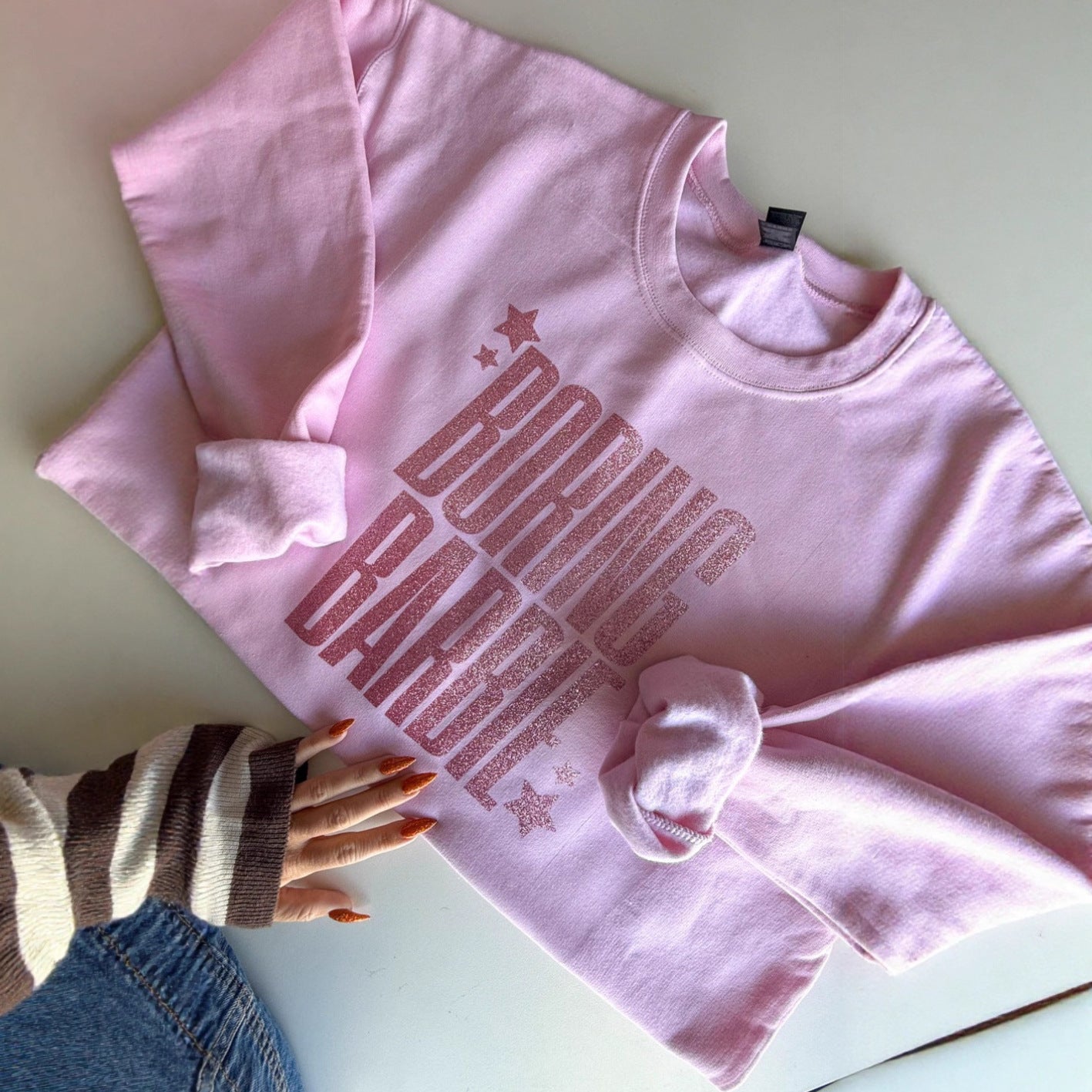 Damen Sweatshirt Glitzernd Norvielle - Norvielle