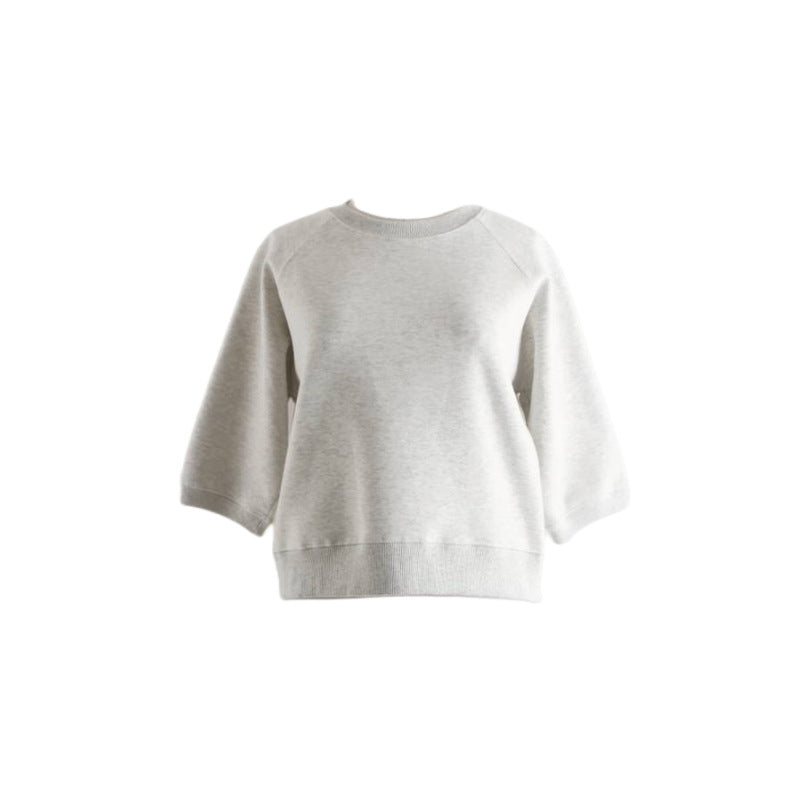 Damen Sweatshirt 3/4-Ärmel Leicht Norvielle