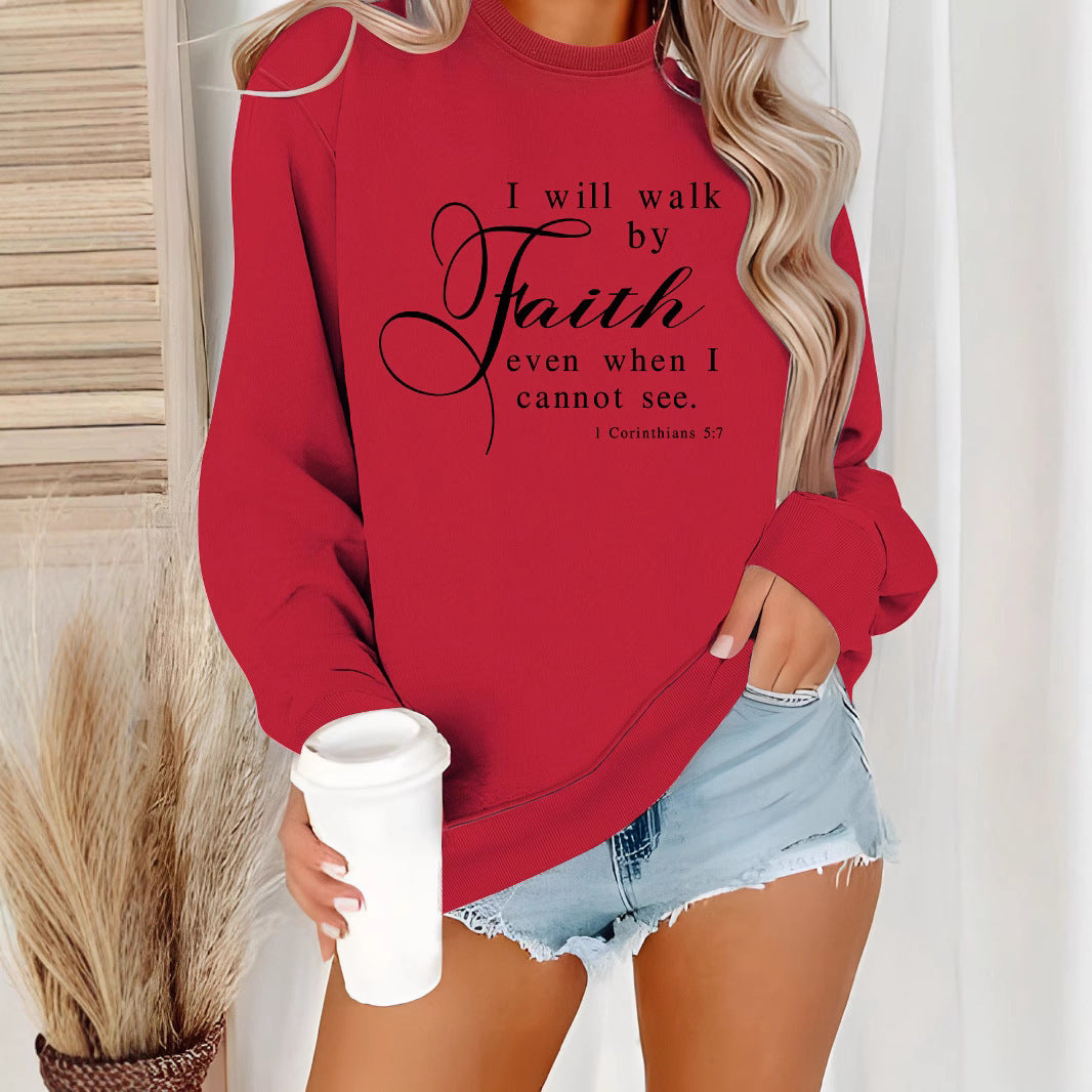 Damen Sweatshirt Weiches Material Beige