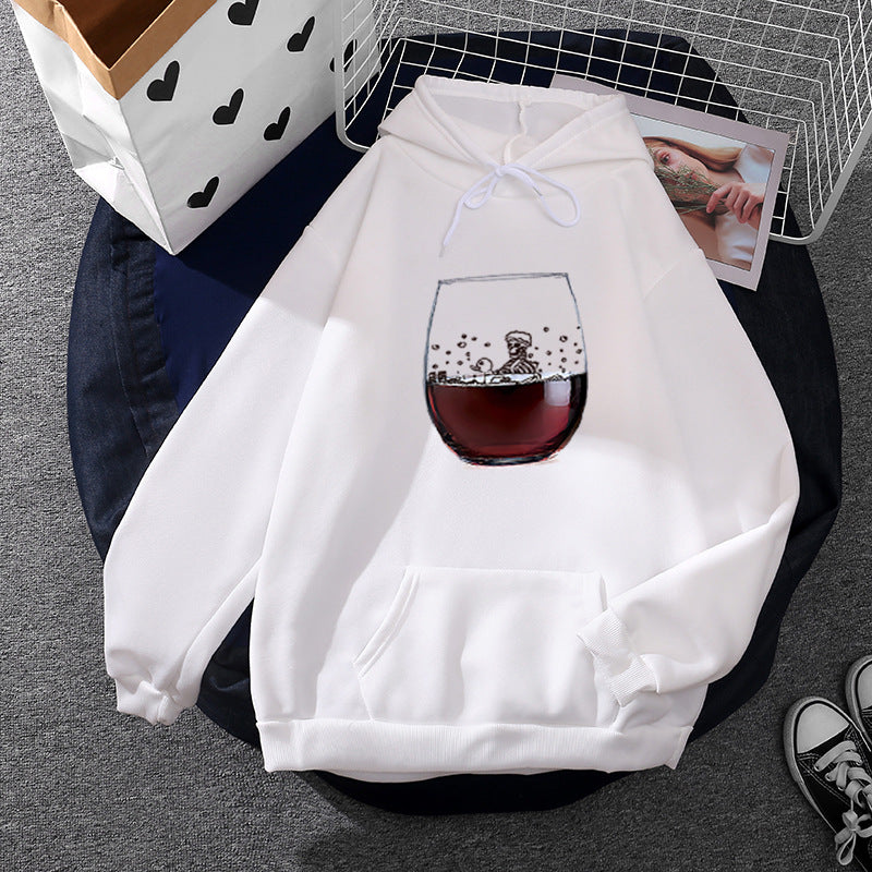 Damen Hoodie Glasdesign Norvielle - Norvielle