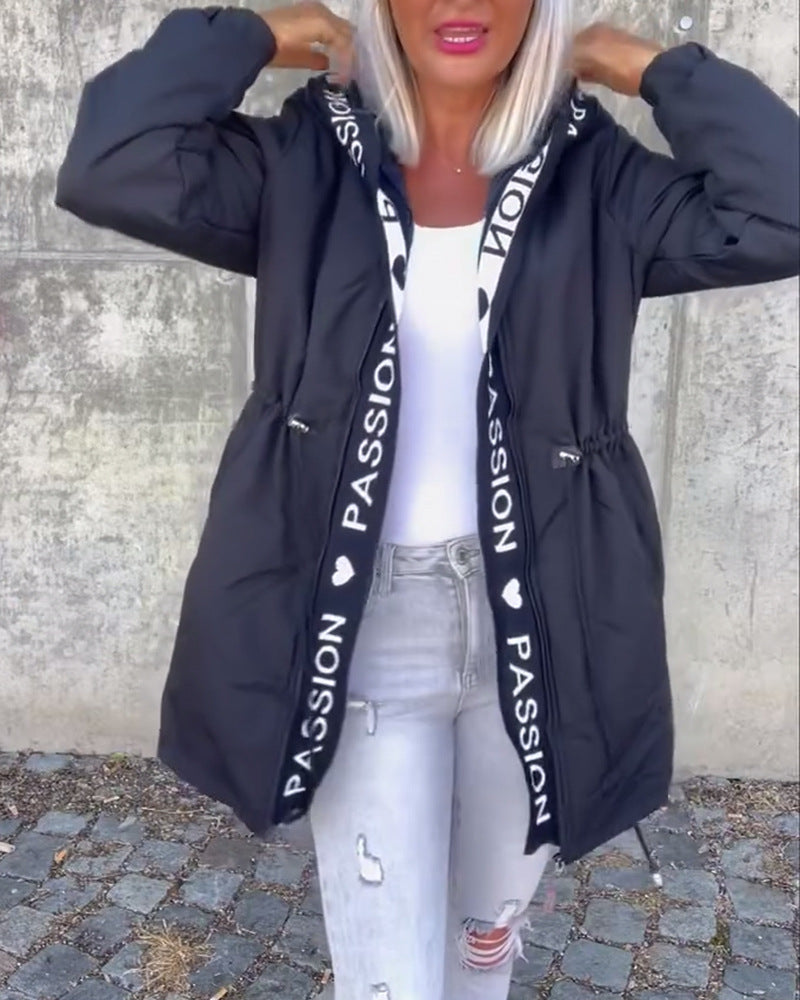 Damen Utility-Jacke Bindegurt Norvielle