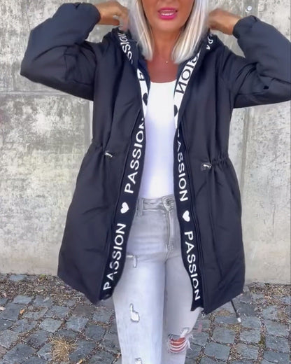 Damen Utility-Jacke Bindegurt Norvielle