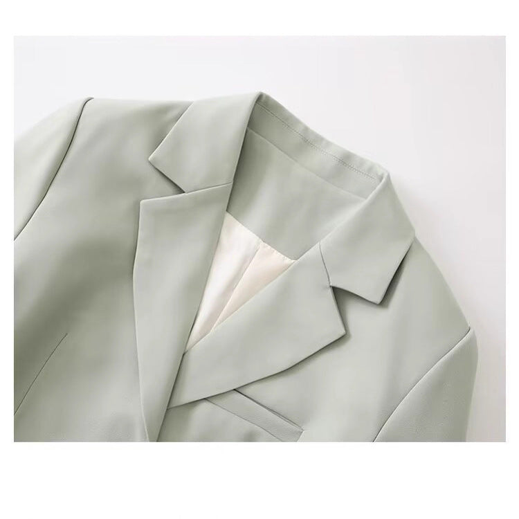 Damen Blazerjacke modisch mit Knöpfen und Taschen
