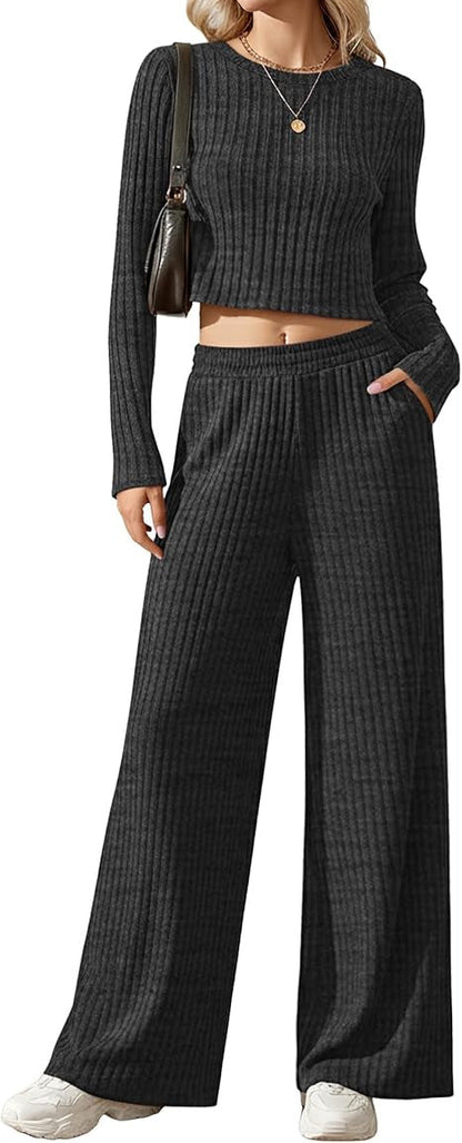 Damen Strickensemble Weit Norvielle