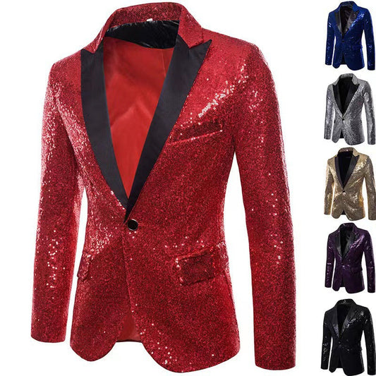 Herren Blazer Pailletten schimmernd Norvielle - Norvielle