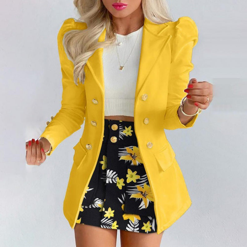 Damen Blazer Floral Design Norvielle