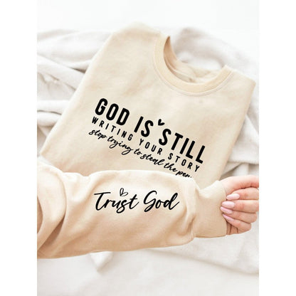Damen Sweatshirt Weiches Material Norvielle