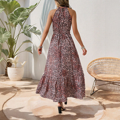 Damen Off-Shoulder Maxikleid Voluminöser Rock Norvielle