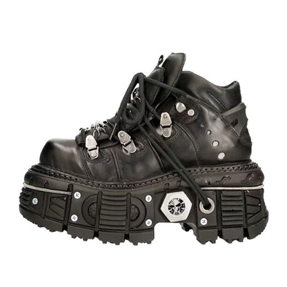 Damen High- Stiefel Robust Gummisohle