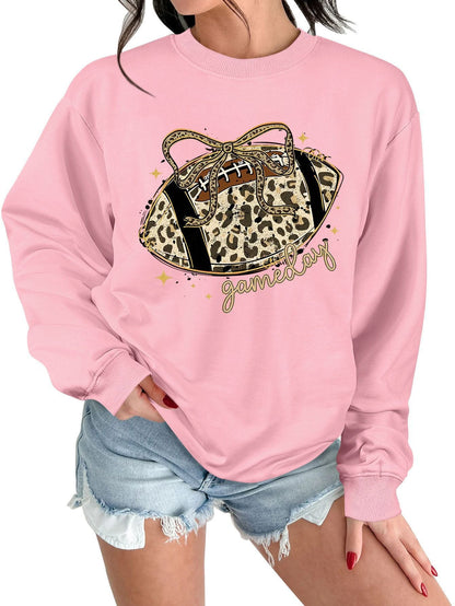 Damen Sweatshirt Sportmotiv Lässig Norvielle
