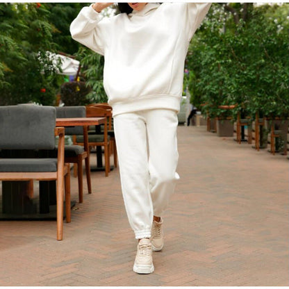 Damen Sweatshirt-Set mit Jogginghose Moderner Schnitt Norvielle