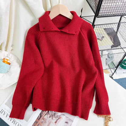 Damen Rollkragenpullover Weiches Strickmaterial Norvielle
