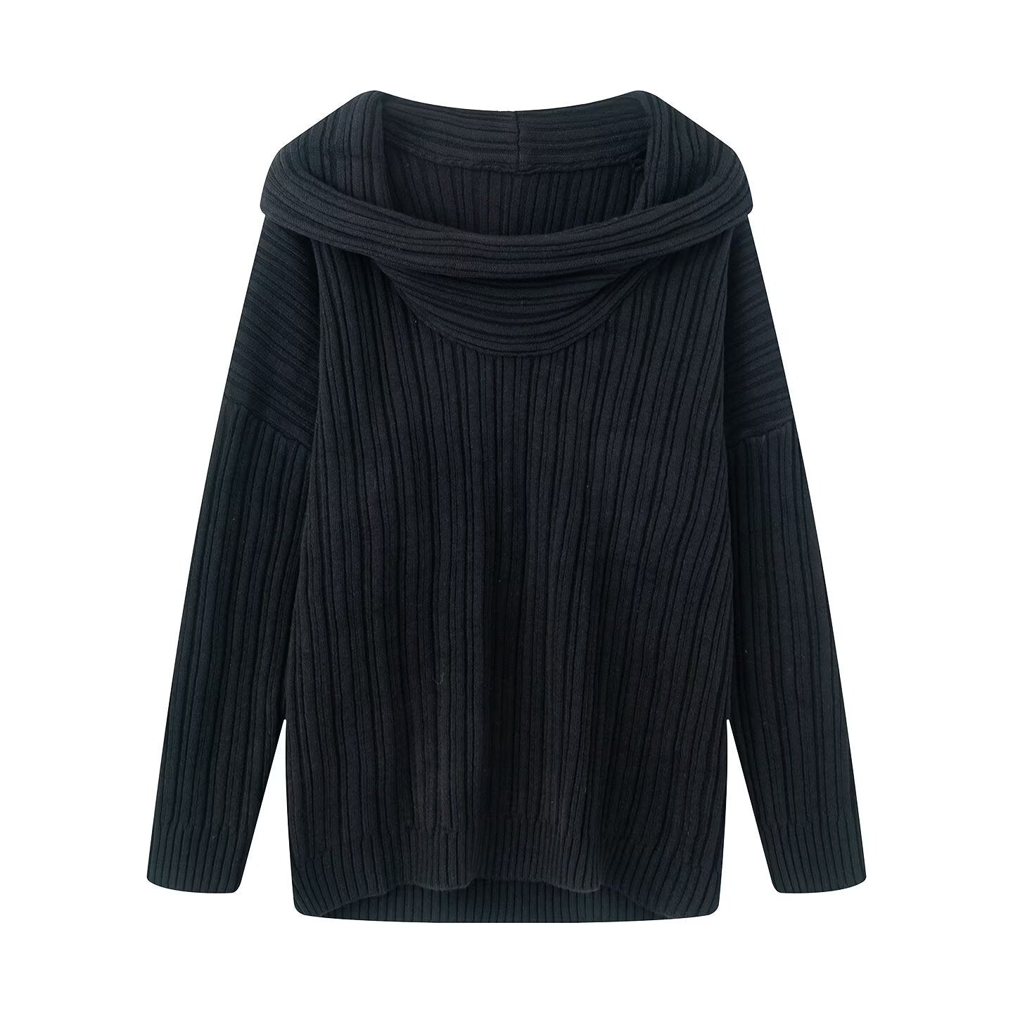 Damen Grobstrickpullover Rollkragen Norvielle
