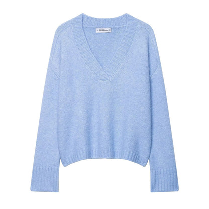 Damen Pullover V-Ausschnitt Norvielle