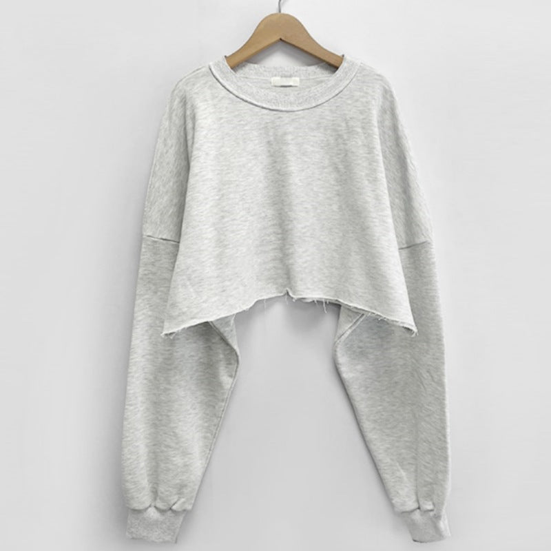 Damen Oversized Pullover Voluminöse Ärmel Norvielle