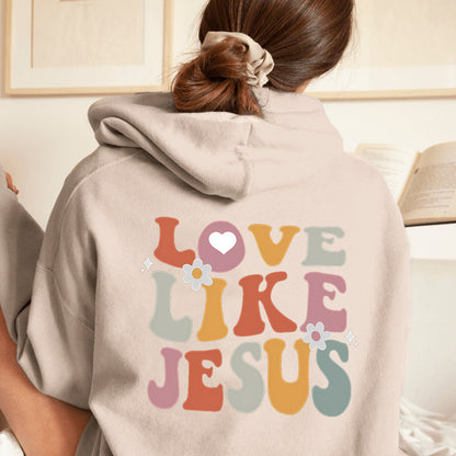 Damen Hoodie Inspirierender Aufdruck Norvielle Baumwolle