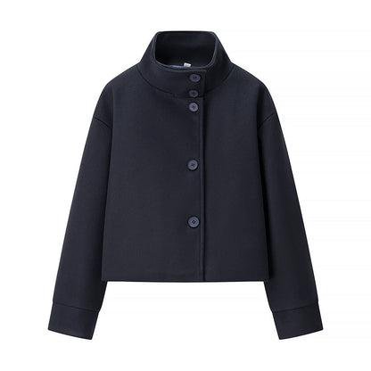 Damen Modische Jacke Stehkragen Norvielle