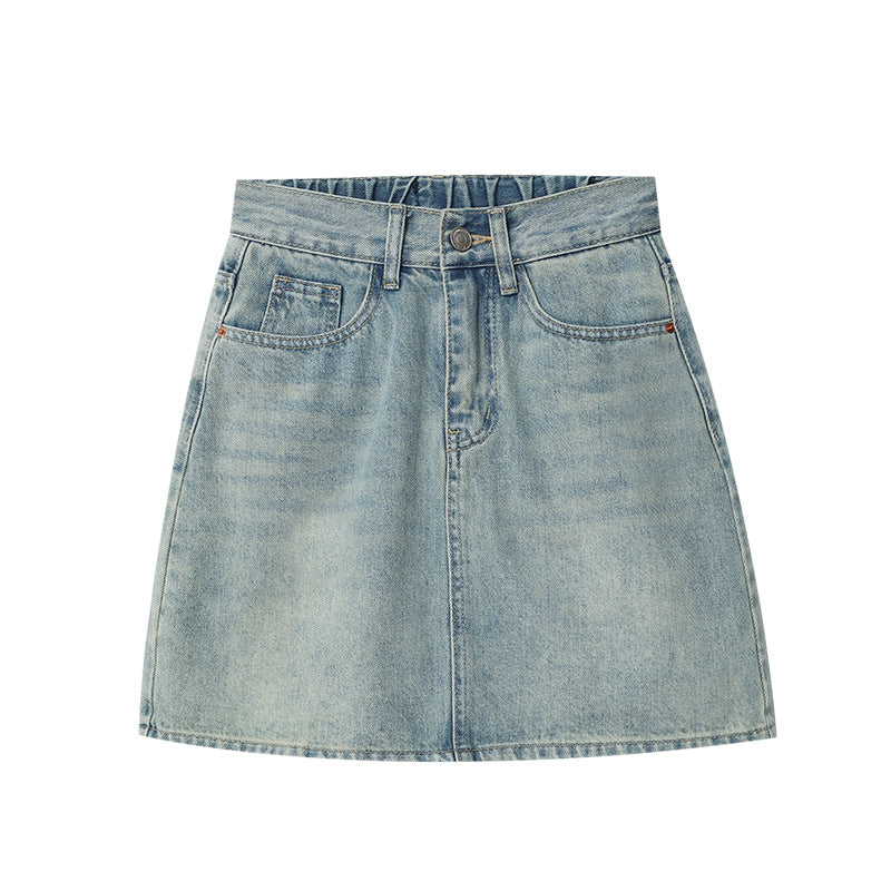 Damen Miniröcke Denim Klassisch
