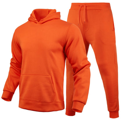 Damen Sportliches Hoodie- und Jogginghose-Set Baumwollmix
