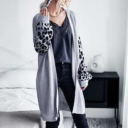 Damen Strickcardigan Tierdesign Grüß - Norvielle