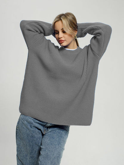 Damen Strickpullover Lässig Bequem Norvielle
