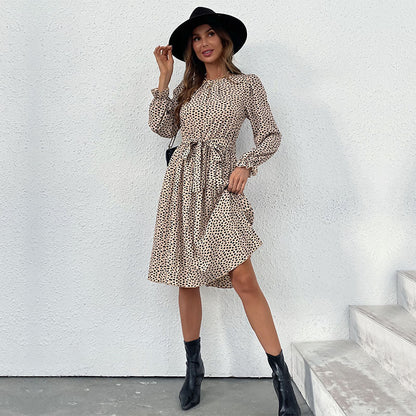 Damen Midi-Kleid Nostalgisch Modern Norvielle