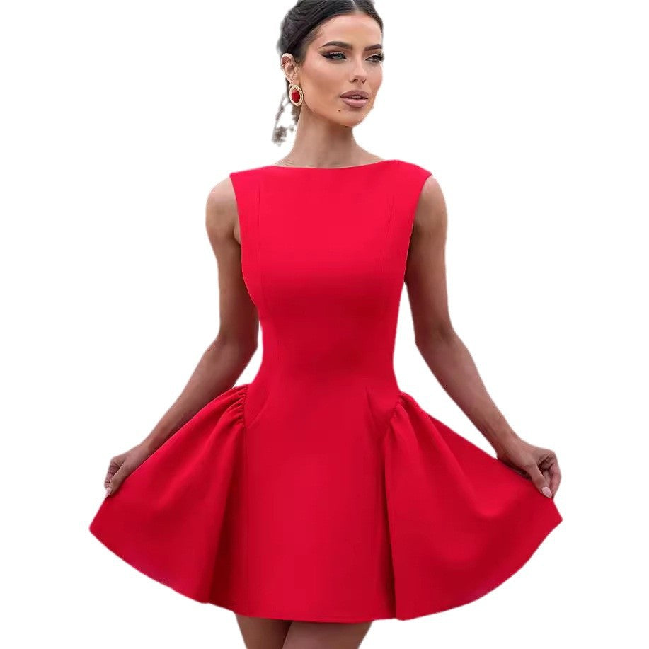 Damen A-Linien Kleid Elegante Silhouette Norvielle