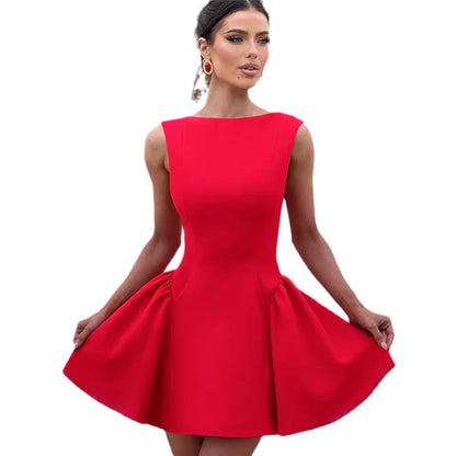 Damen A-Linien Kleid Elegante Silhouette Norvielle