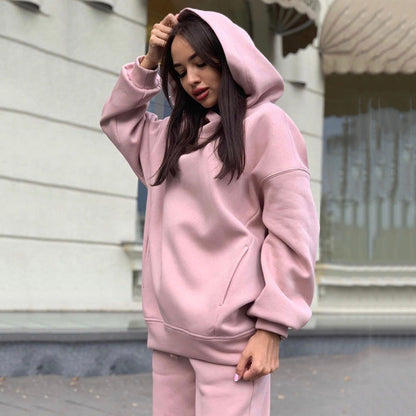 Damen Sportliches Hoodie Jogginghose Set Norvielle