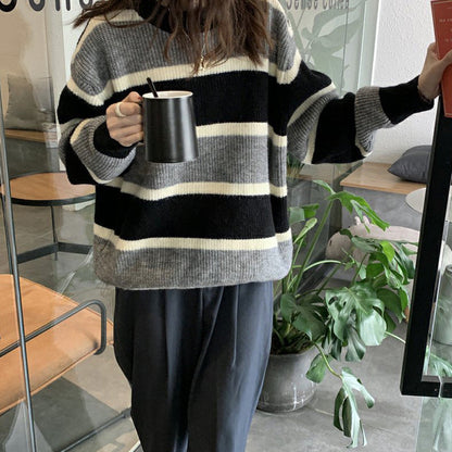 Damen Oversize Strickpulli Norvielle