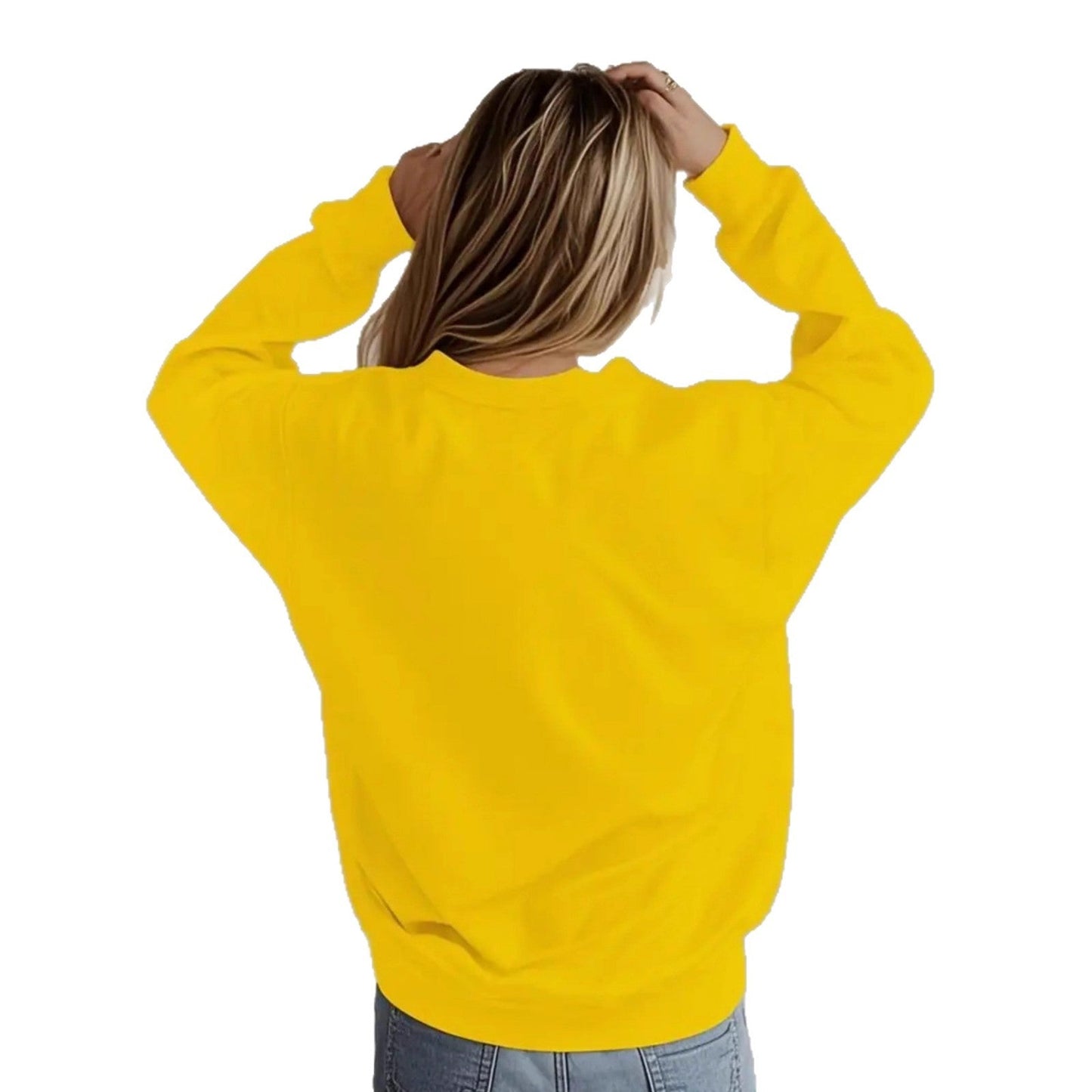 Damen Sweatshirt Weich Innenfutter Weinmotiv Norvielle