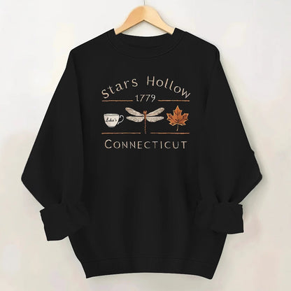Damen Sweatshirt Stars Hollow Motiv Norvielle