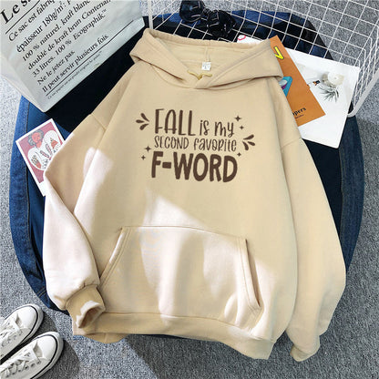 Damen Kapuzenpullover Lässiger Schnitt Mit Spruch